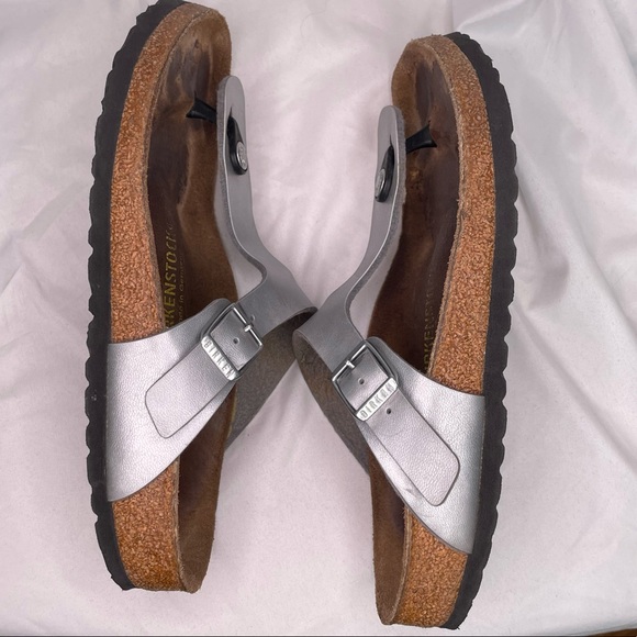 Birkenstock Gizeh sandal Silver 38 - Picture 2 of 8